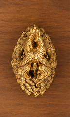 Ornate Brass Peacock Decorative Sculpture – Traditional Indian Craft