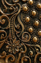 Handcrafted Bronze Dancing Woman Sculpture – Intricate Traditional Decorative Showpiece